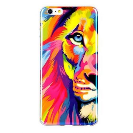 Achat Coque TPU souple tête de lion iPhone 6