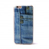 TPU Pressure Soft Case Jeans iPhone 6 Plus