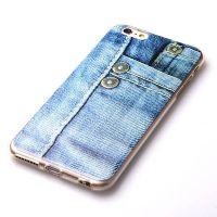 TPU Pressure Soft Case Jeans iPhone 6 Plus  Covers et Cases iPhone 6 Plus - 3
