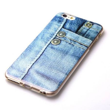 TPU Druck-Soft Case Jeans iPhone 6 Plus  Abdeckungen et Rümpfe iPhone 6 Plus - 3