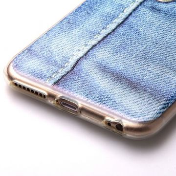TPU druk zachte case jeans iPhone 6 Plus  Dekkingen et Scheepsrompen iPhone 6 Plus - 6