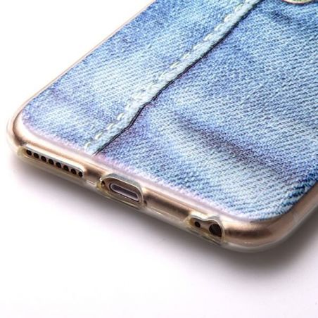 TPU Pressure Soft Case Jeans iPhone 6 Plus  Covers et Cases iPhone 6 Plus - 6