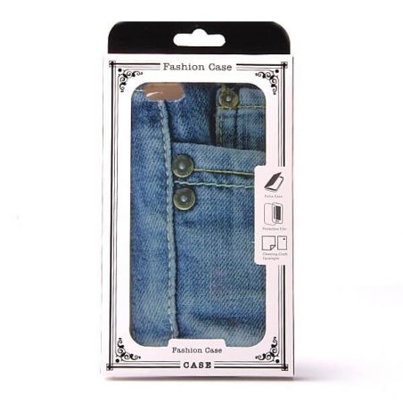 TPU Druck-Soft Case Jeans iPhone 6 Plus  Abdeckungen et Rümpfe iPhone 6 Plus - 2