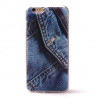 TPU Soft Case iPhone 6 Plus Jeans Tasche