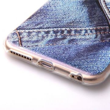 TPU Soft Case iPhone 6 Plus Jeans Pocket met zachte hoesje  Dekkingen et Scheepsrompen iPhone 6 Plus - 5