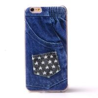American jeans TPU iPhone 6 Plus Soft case   Covers et Cases iPhone 6 Plus - 1