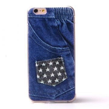 American Jeans soepel TPU case jeans iPhone 6 Plus hoesje  Dekkingen et Scheepsrompen iPhone 6 Plus - 1