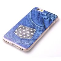 Achat Coque souple TPU Poche American Jeans iPhone 6 Plus COQ6P-072X
