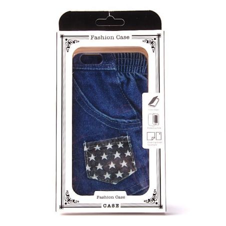 American jeans TPU iPhone 6 Plus Soft case   Covers et Cases iPhone 6 Plus - 2