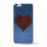 TPU Jeans mit Liebe iPhone 6 Plus Soft Shell