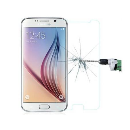 Vorne Schutzblatt im Hartglas Samsung Galaxy S6   Schutzfolien Galaxy S6 - 1