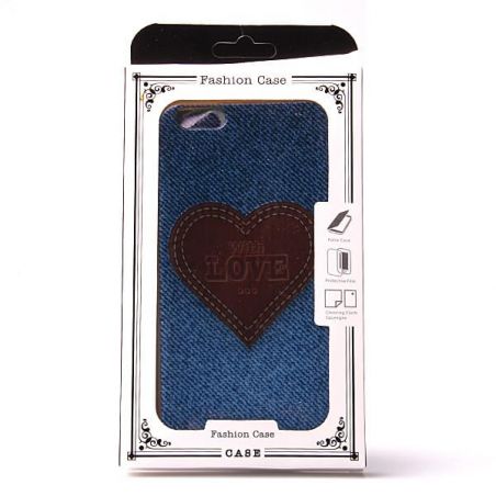 TPU Jeans with love iPhone 6 Plus soft shell  Covers et Cases iPhone 6 Plus - 2
