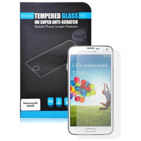 Vorne Schutzblatt im Hartglas Samsung Galaxy S6   Schutzfolien Galaxy S6 - 2