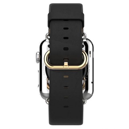 Hoco black leather Apple Watch 40mm & 38mm bracelet with adapters Hoco Straps Apple Watch 38mm - 2