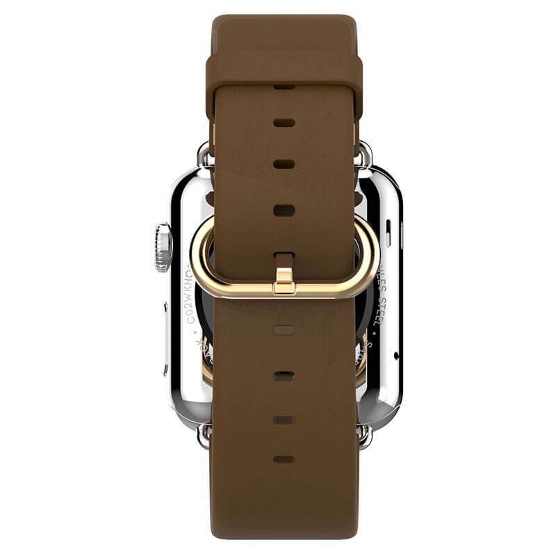 Bracelet cuir brun Hoco pour Apple Watch 42mm Bracelets Apple Watch 42mm -  MacManiack