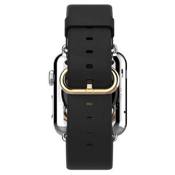 Hoco black leather Apple Watch 42mm bracelet with adapters Hoco Straps Apple Watch 42mm - 2