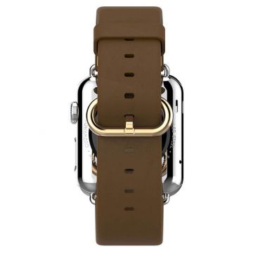 Hoco brown leather Apple Watch 42mm bracelet with adapters  Straps Apple Watch 42mm - 2