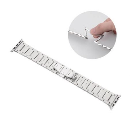 iSmile stainless steel Apple Watch 40mm & 38mm metal bracelet with adapters  Straps Apple Watch 38mm - 2