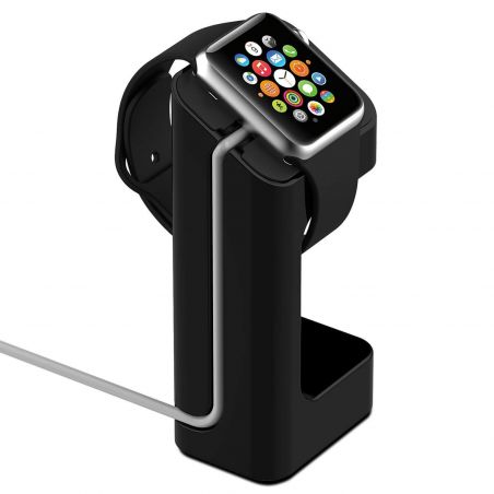 e7 Black Docking Station Apple Watch 38/42mm  Chargers - Cables -  Supports and docks Apple Watch 38mm - 7