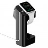 Station de charge e7 stand noir pour Apple Watch 38mm et 42 mm