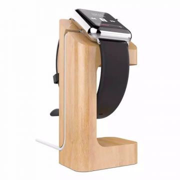 e7 Wood docking station Apple Watch 38/42mm  Chargers - Cables -  Supports and docks Apple Watch 38mm - 7