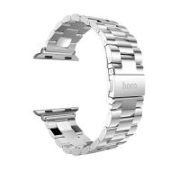 Hoco roestvrij staal metaal Apple Watch 38mm bandje met adapters Hoco Riemen Apple Watch 38mm - 1