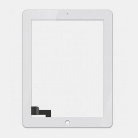 Achat Vitre tactile iPad 3 / iPad 4 Blanc + kit outils iPad PAD03-004