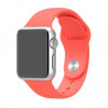 Rood roze bandje Apple Watch 38mm siliconen