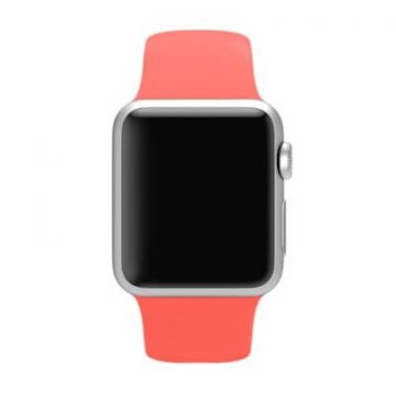 Rood roze bandje Apple Watch 38mm siliconen  Riemen Apple Watch 38mm - 4