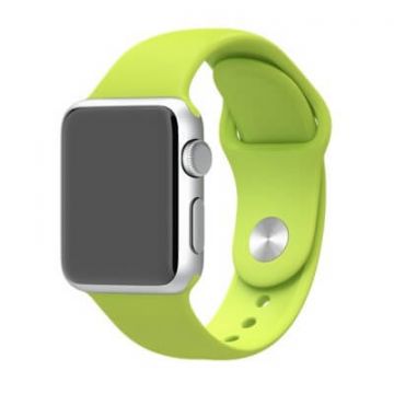 Groen bandje Apple Watch 38mm siliconen  Riemen Apple Watch 38mm - 1
