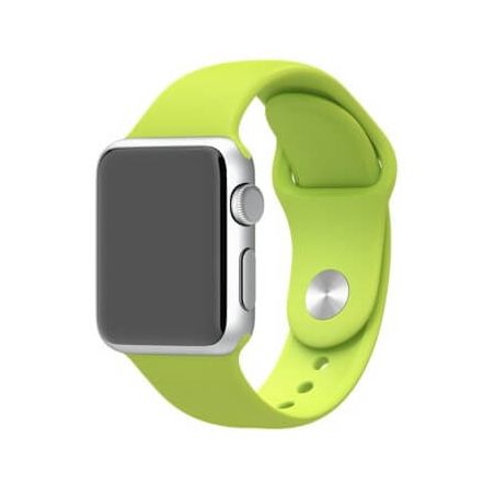 Groen bandje Apple Watch 38mm siliconen  Riemen Apple Watch 38mm - 1