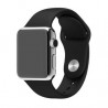 Zwart bandje Apple Watch 38mm siliconen