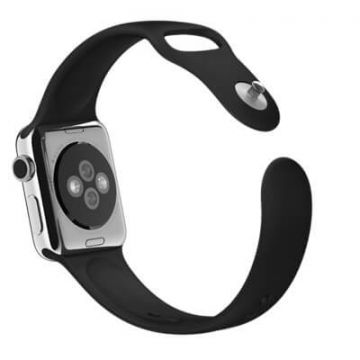 Black Apple Watch 40mm & 38mm Strap  Straps Apple Watch 38mm - 4