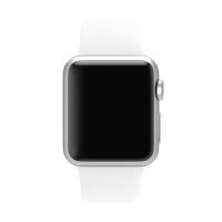 Wit bandje Apple Watch 38mm siliconen  Riemen Apple Watch 38mm - 4