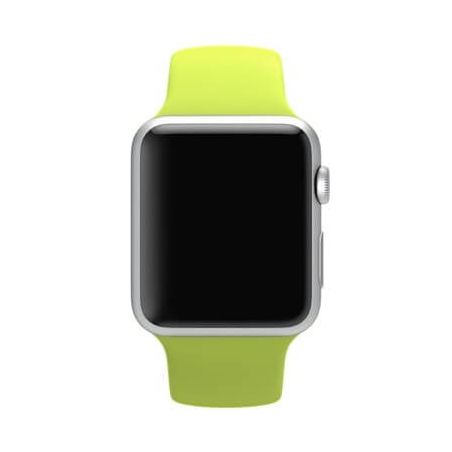 Groen bandje Apple Watch 42mm siliconen  Riemen Apple Watch 42mm - 4