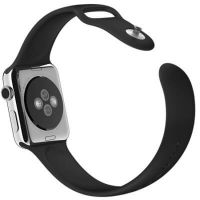 Black Apple Watch 0,42mm Strap  Gurte Apple Watch 42mm - 2