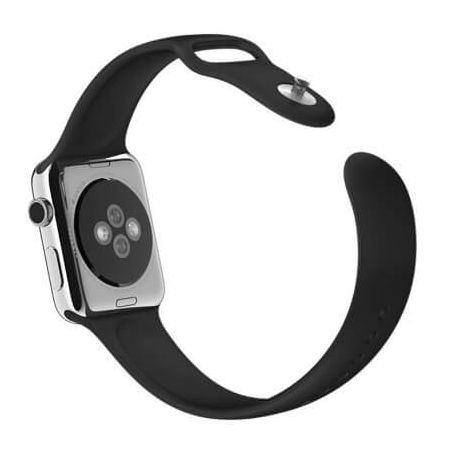 Black Apple Watch 0,42mm Strap  Gurte Apple Watch 42mm - 2