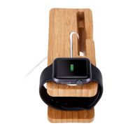 Wooden charging station for Apple Watch 38 and 42mm and iPhone  Chargers - Cables -  Supports and docks Apple Watch 38mm - 3