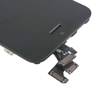 Komplettes Bildschirmset montiert BLACK iPhone 5 (Originalqualität) + Werkzeuge  Bildschirme - LCD iPhone 5 - 4