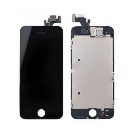 Complete schermkit samengesteld BLACK iPhone 5 (Premium kwaliteit) + gereedschap  Vertoningen - LCD iPhone 5 - 1