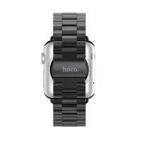 Achat Bracelet Gris Premium acier inoxydable HOCO Apple Watch 38 mm & 40mm WATCHACC-043X