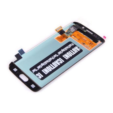 Original quality complete screen for Samsung Galaxy S6 Edge in green    Screens - Spare parts Galaxy S6 Edge - 3