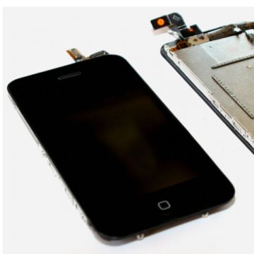 Achat Vitre tactile, LCD et châssis complet pour iPhone 3G Noir IPH3G-003X