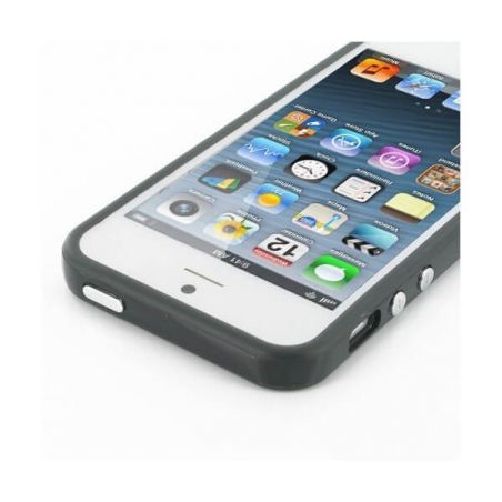 Zwarte bumper siliconen TPU iPhone 5C  Bumpers iPhone 5C - 1