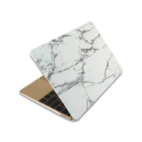 Soft touch shell in MacBook Pro 13" marble style  Covers et Cases MacBook - 2