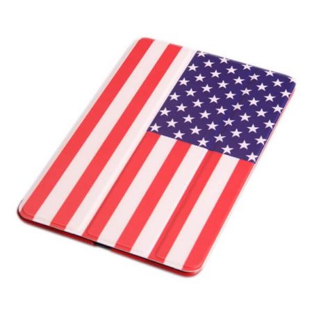 iPad Case Mini Mini Amerikaanse Amerikaanse Vlag  Dekkingen et Scheepsrompen iPad Mini - 1