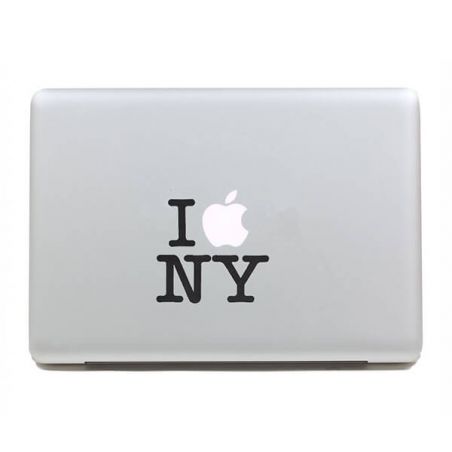 I Love NY MacBook Sticker  Stickers MacBook - 1