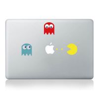 MacBook Pac-man Kleurensticker voor MacBook Pac-man  Stickers MacBook - 1