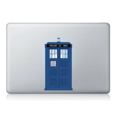 MacBook Tardis sticker  Stickers MacBook - 1