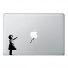 Banksy MacBook Aufkleber